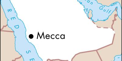 Kort af masarat ríki 3 Mekka